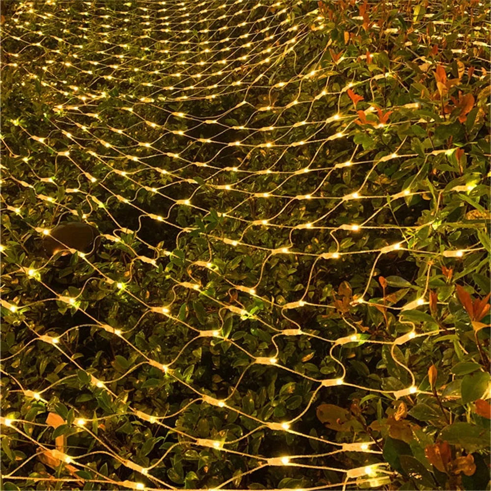 LumiGrid Net LED String Lights - buitenverlichting