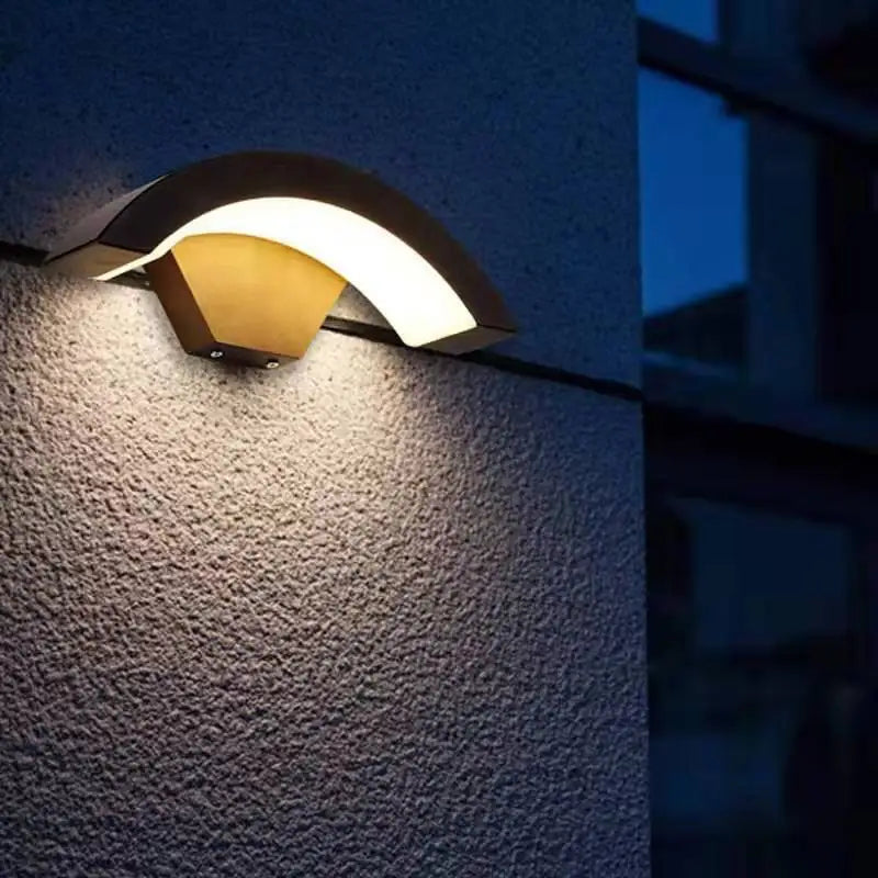 LUXGUARD Slim PIR Buitenlamp - buitenverlichting - zijaanzicht