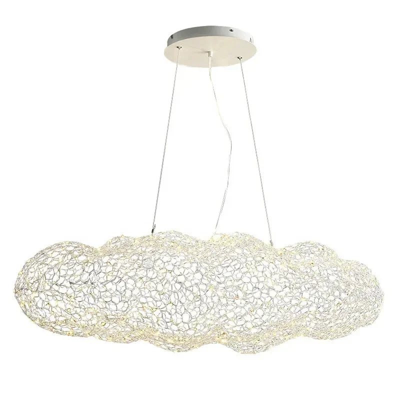 Deense Designer IJzeren Mesh Wolk Hanglamp - hanglampen