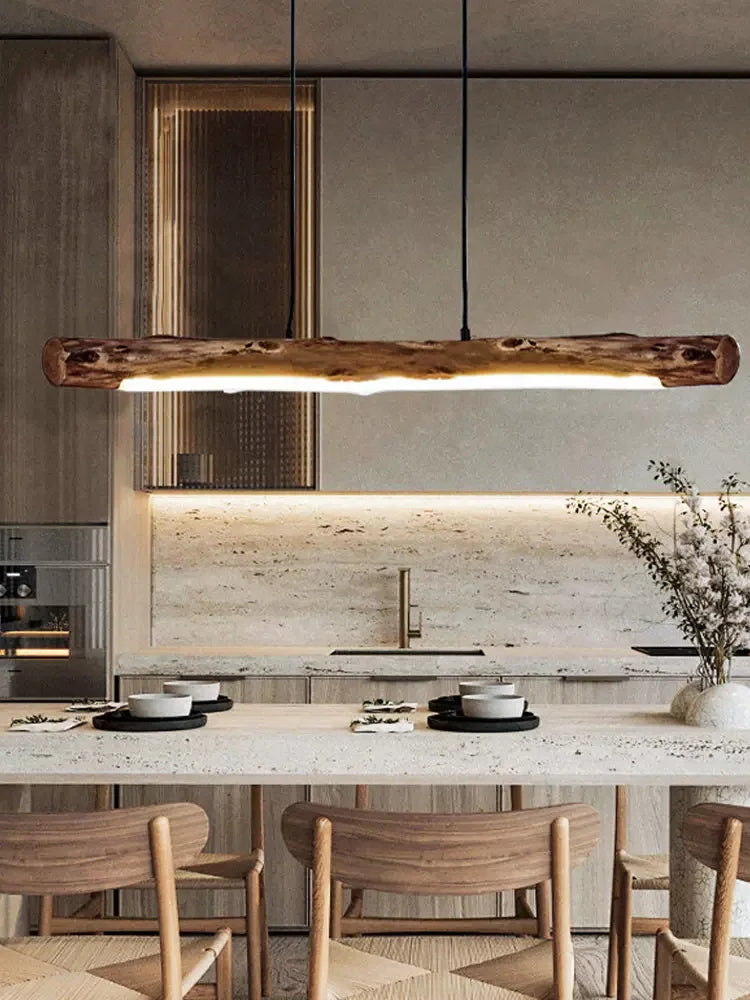 Minimalist Wooden Pendant Lamp