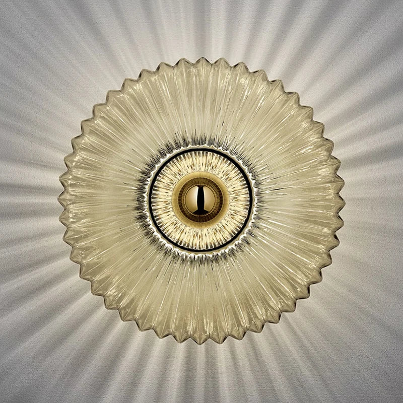 AuraGlas Bauhaus Wandlamp - wandlamp - close-up