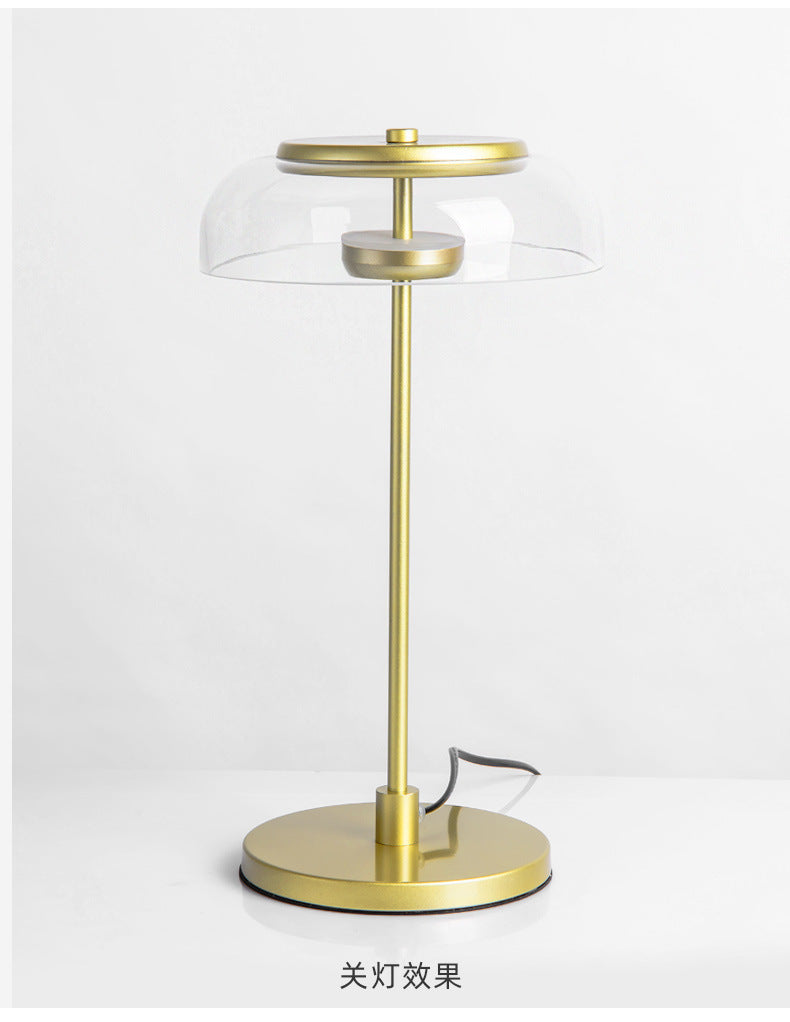 Aurélo – Designer Tafellamp van Glas met LED in Postmoderne Stijl - tafellampen - afmetingen