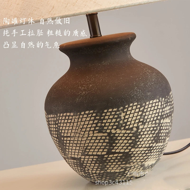 ZenGlow Handcrafted Ceramic Table Lamp - wandlamp & tafellamp - in de kamer