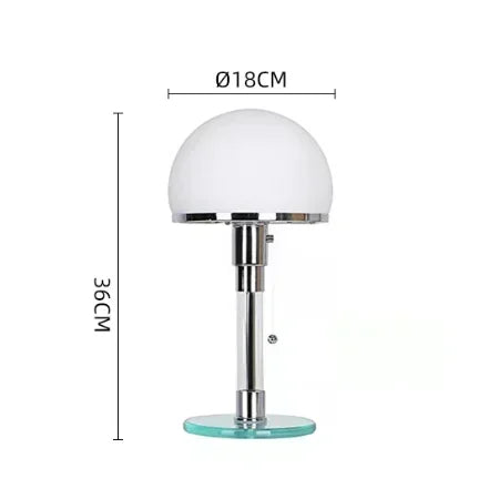 GlasBau German Bauhaus Table Lamp