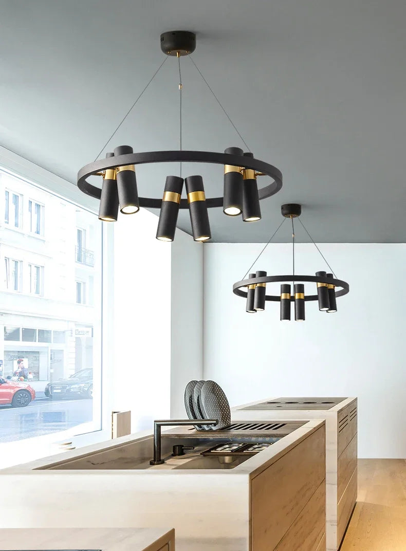 Modern Nordic LED Design Hanglamp - hanglampen - zijaanzicht
