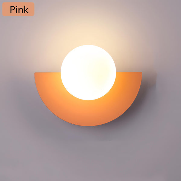 Everest - Noordse Halfronde Wandlamp - wandlampen - gemonteerd