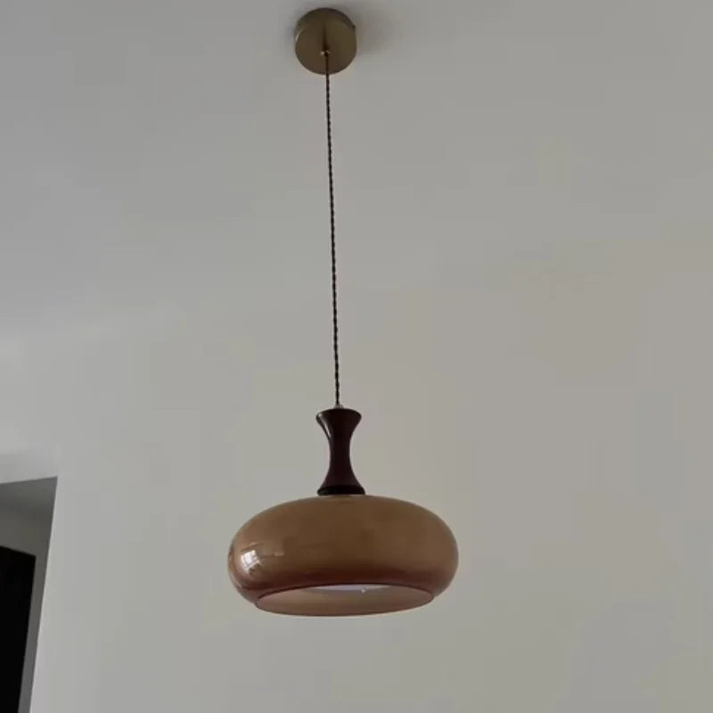 AmberGlow Vintage LED Hanglamp - hanglampen - materiaaldetail
