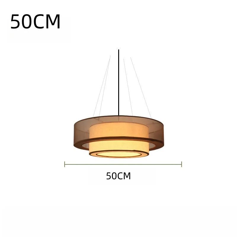 Luxe “SilkAura Moderne Hanglamp” - hanglampen - in de kamer