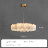 LumiMarble | Elegant Marble & Copper Pendant Lamp