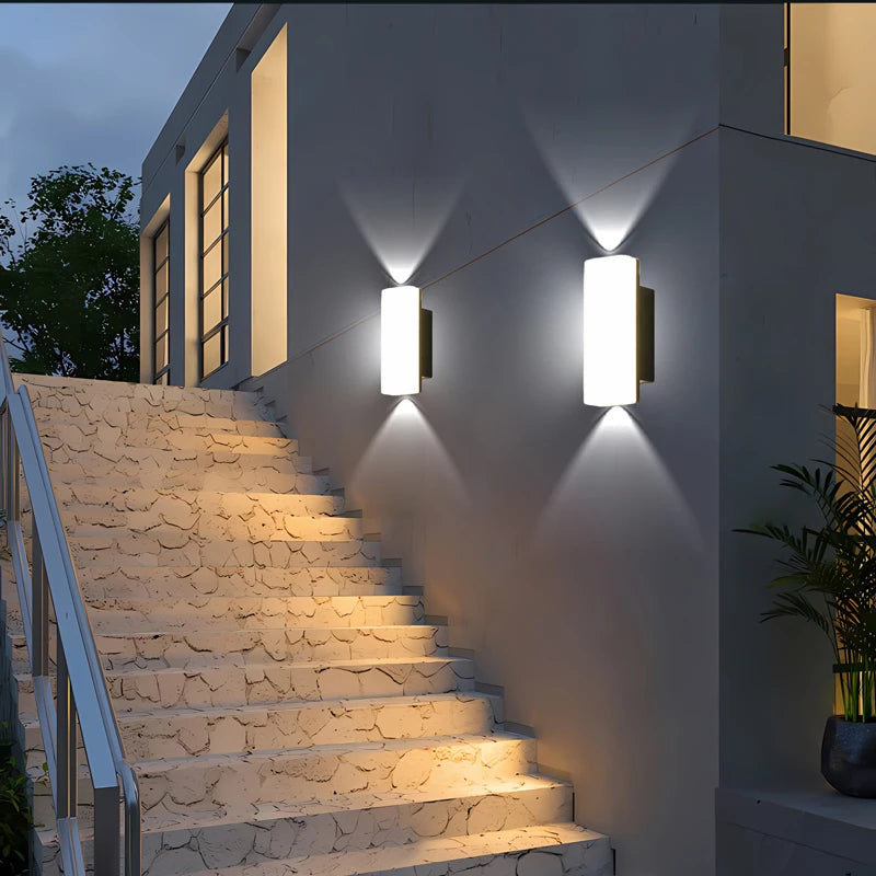 NordiLux LED Wandlamp – Waterdichte Moderne Wandverlichting voor Buiten en Binnen - wandlampen - in de kamer