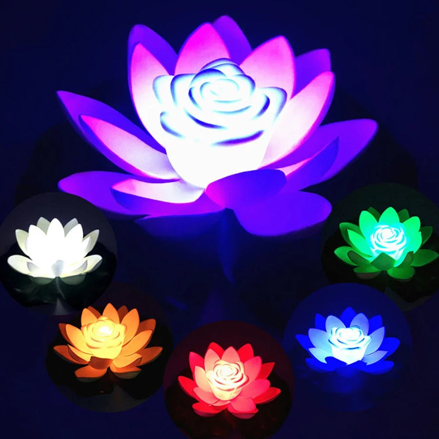 LUMILILY Floating Lotus Lamp