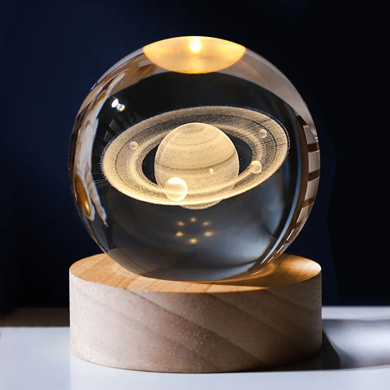 Lumea Galaxy Kristallen Nachtlamp - tafellampen