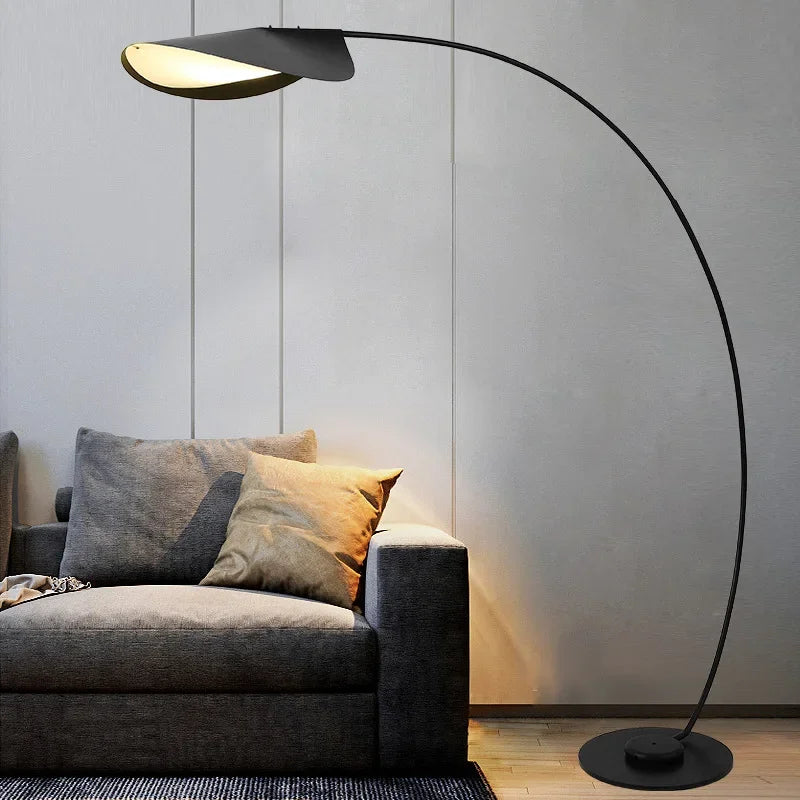 LumiArc Moderne Parabolische LED Vloerlamp - vloerlamp - afmetingen