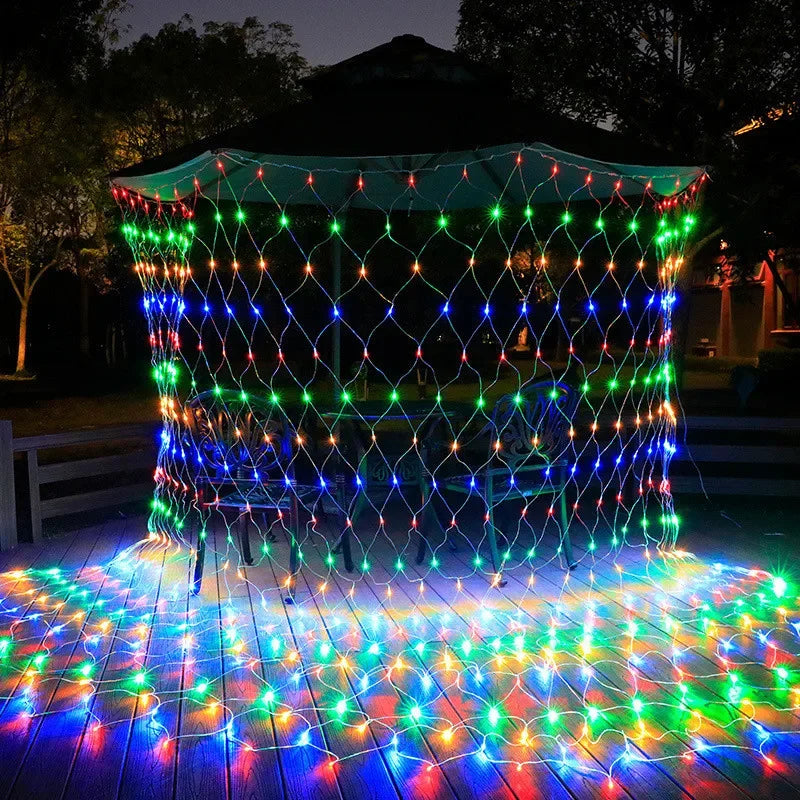 LED Kerstverlichting Netvormig - buitenverlichting - afmetingen