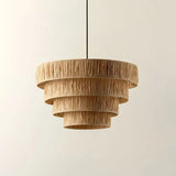 ZENLUMI Japanese Wicker Pendant Lamp