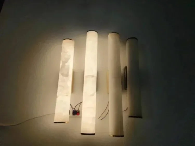 LUMIVERO Luxe Marmeren Hanglamp - hanglampen - close-up
