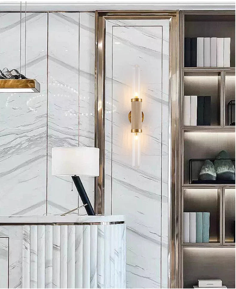 AuroraNord Luxe Wandlamp – Moderne LED Designlamp voor Slaapkamer, Restaurant & Woonruimte - wandlamp - verlicht