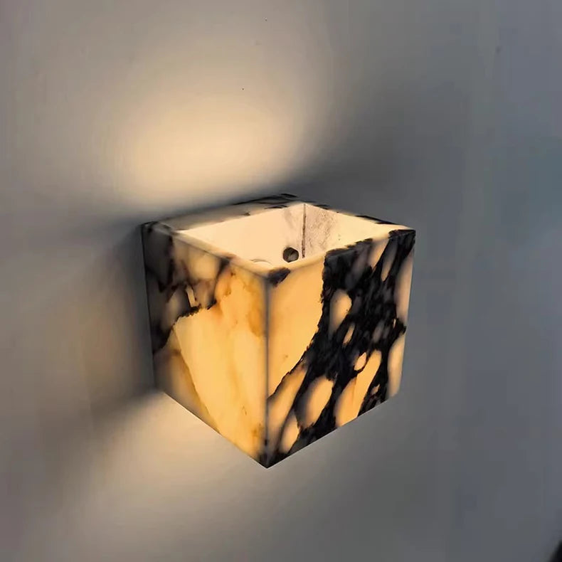 LUMARIS MarbleGlow LED Wandlamp - wandlamp - sfeerbeeld