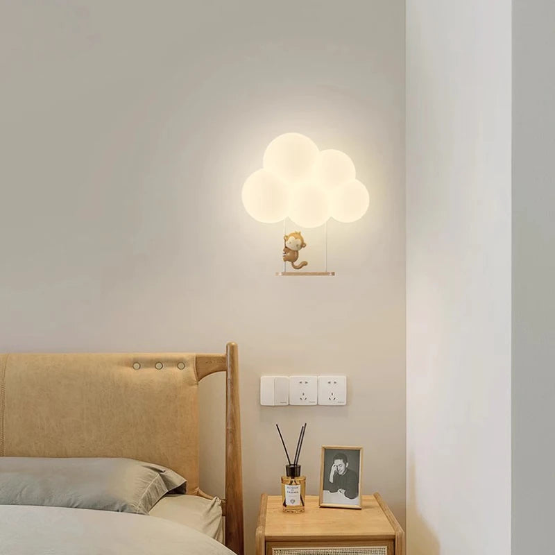 WonderGlow Dierenfiguur Wandlamp voor Kinderkamer - wandlamp - in de kamer