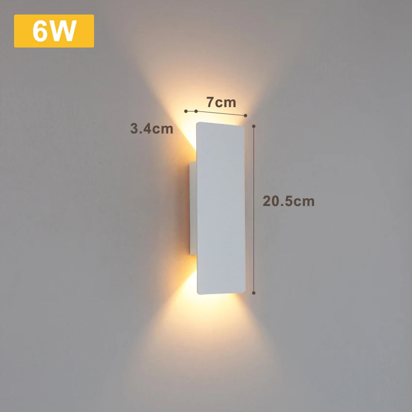 LumaShield Duo – LED Wandlamp Zwart & Wit - wandlamp - materiaaldetail