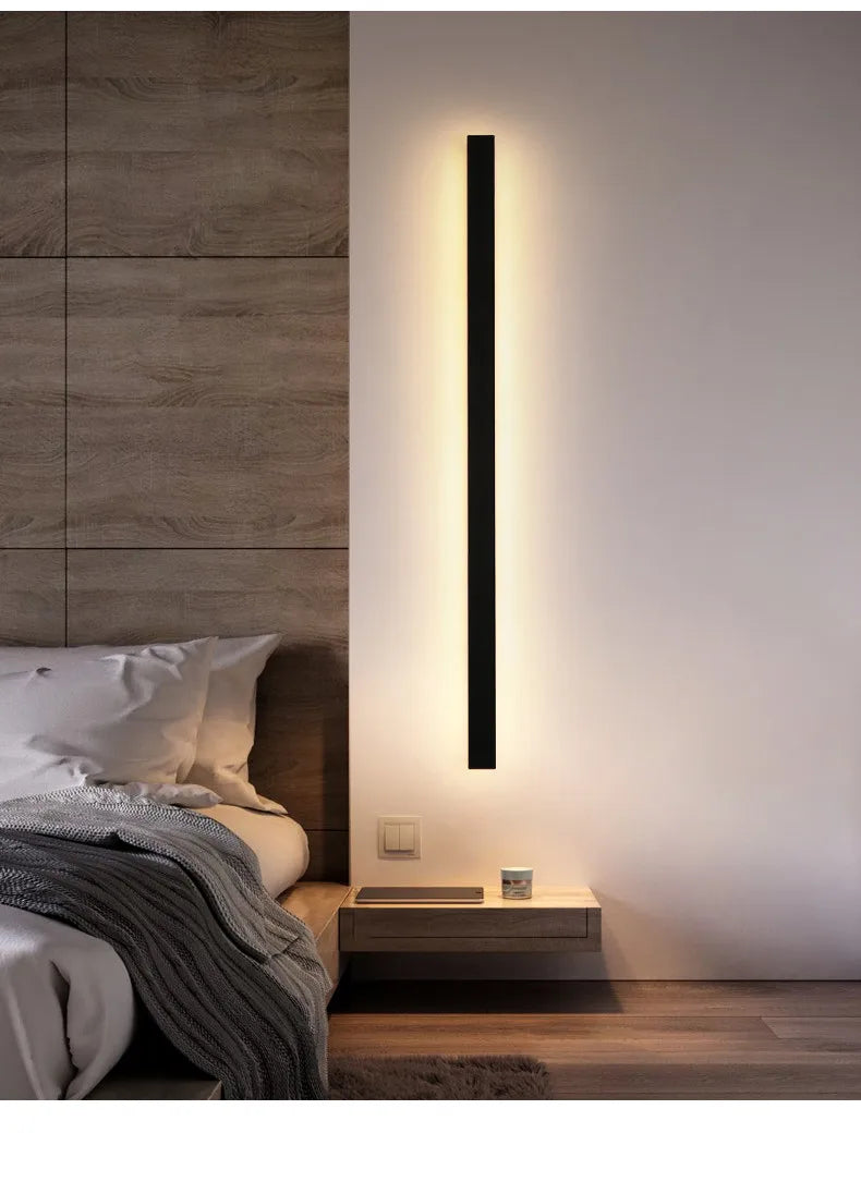 NordicGlow Moderne LED Wandlamp - buitenverlichting - gemonteerd