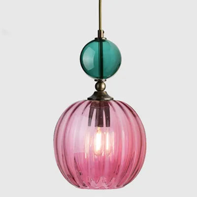 AuroraNordic Colored Glass Pendant Lamp