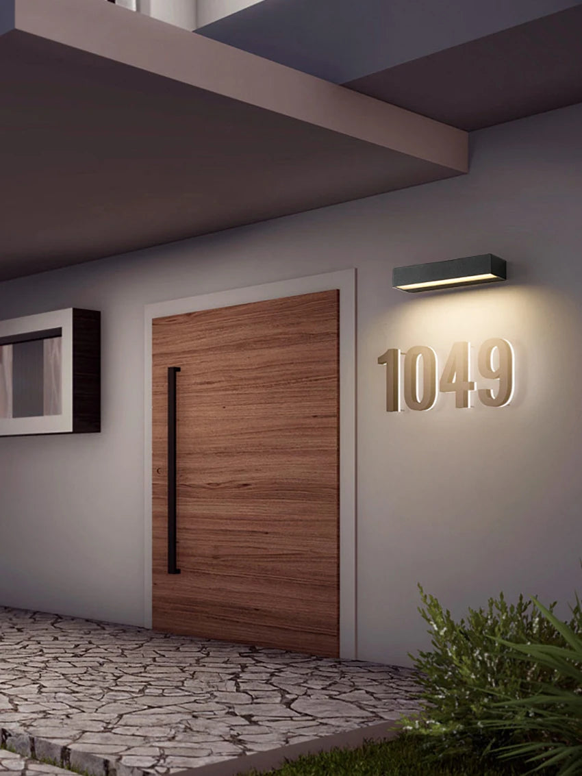 LumiStrip Pro – Waterdichte LED Buitenwandlamp - wandlamp - materiaaldetail