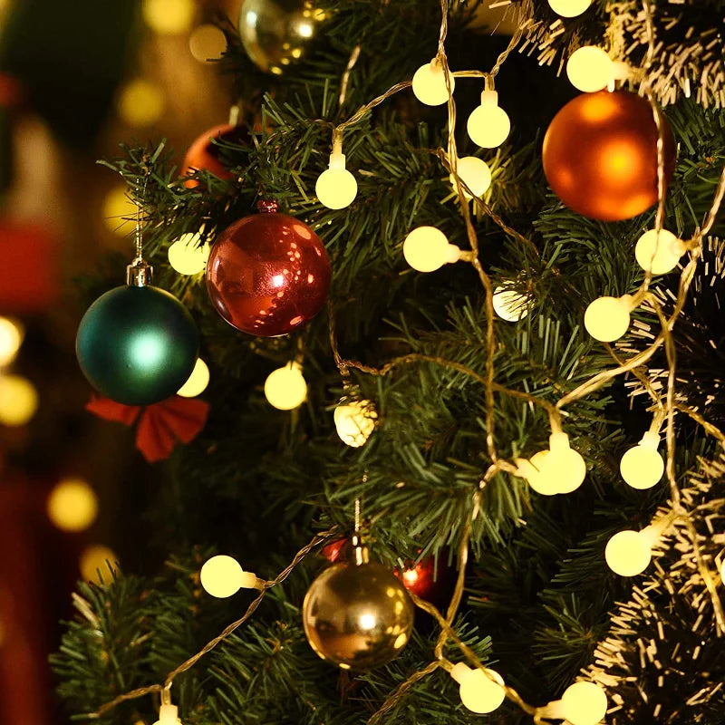 LumiGlobe 10M Kleine Bol Fairy Lights – USB/Batterij - hanglampen - in de kamer