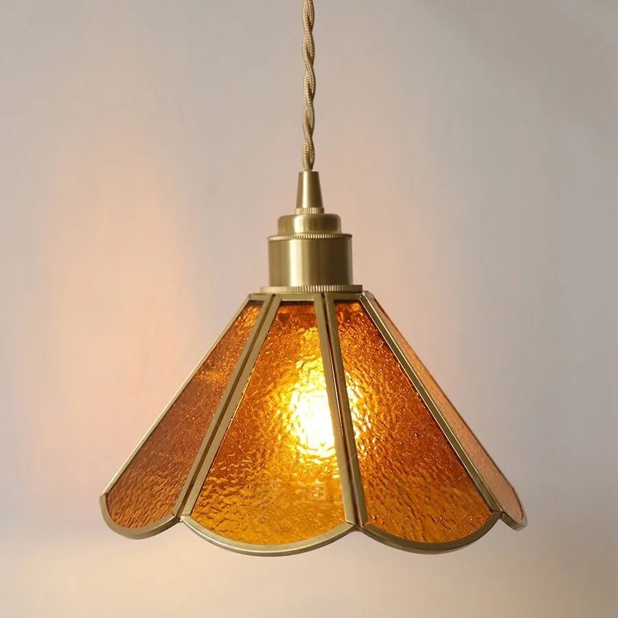 Aurora Copper Wall Light - wandlamp - in de kamer