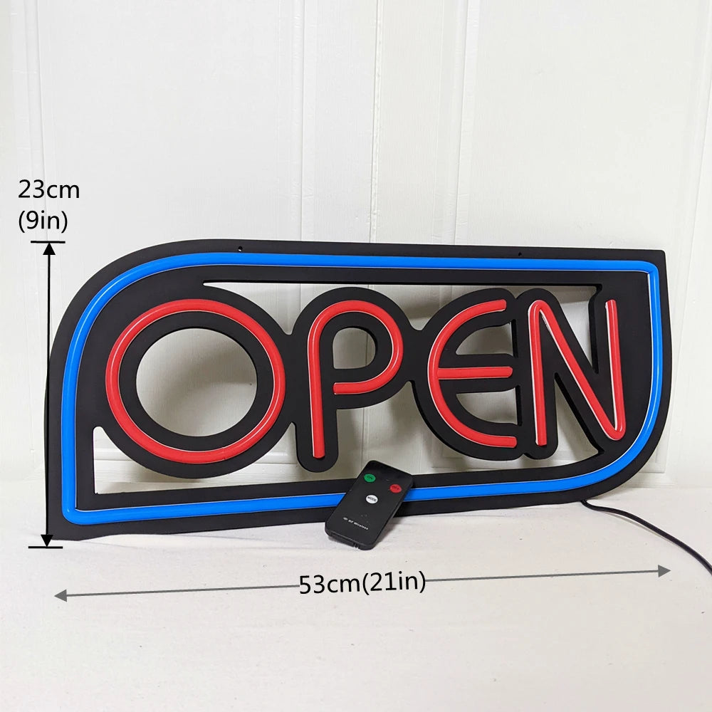 BrightGlow Pro Neon OPEN Sign