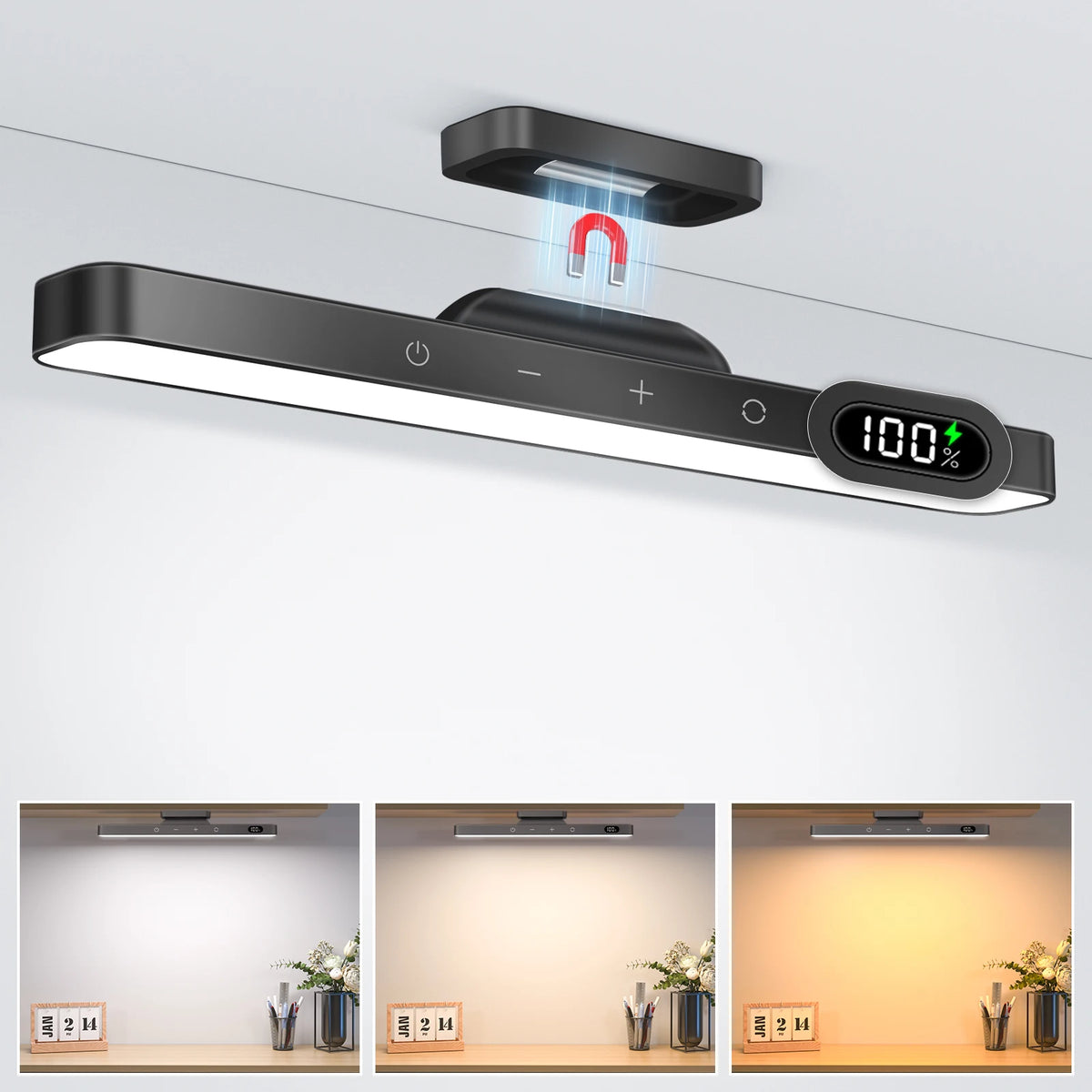 GlowPro 5W Oplaadbare Dimbare Nachtlamp - plafondlampen