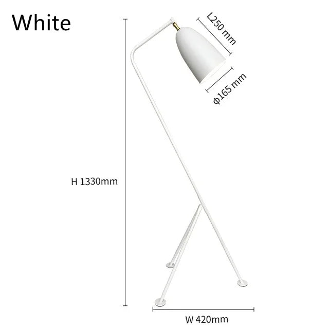 Moderne Tripod Vloerlamp - vloerlamp - gemonteerd
