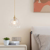 Glass Crystal Transparent Pendant Lamp