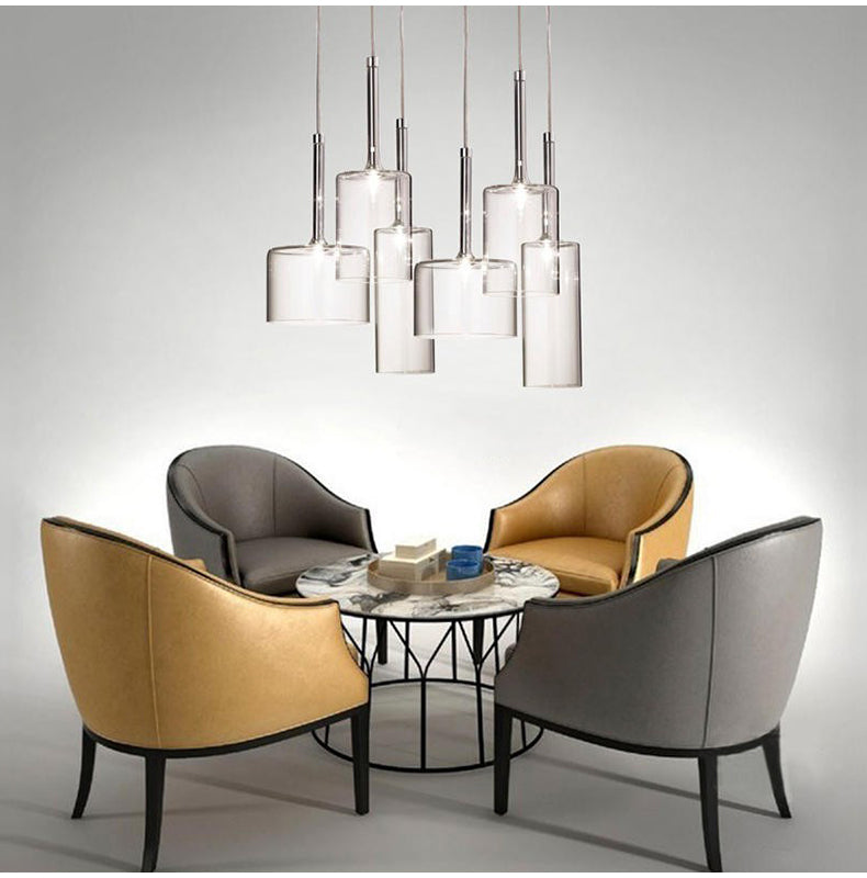 LuceVetro Eleganza – Italiaanse Minimalistische Design Hanglamp - hanglampen - detail