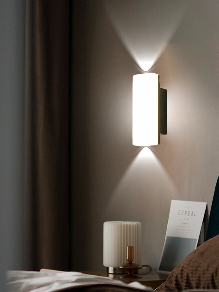 NordiLux LED Wandlamp – Waterdichte Moderne Wandverlichting voor Buiten en Binnen - wandlampen - close-up