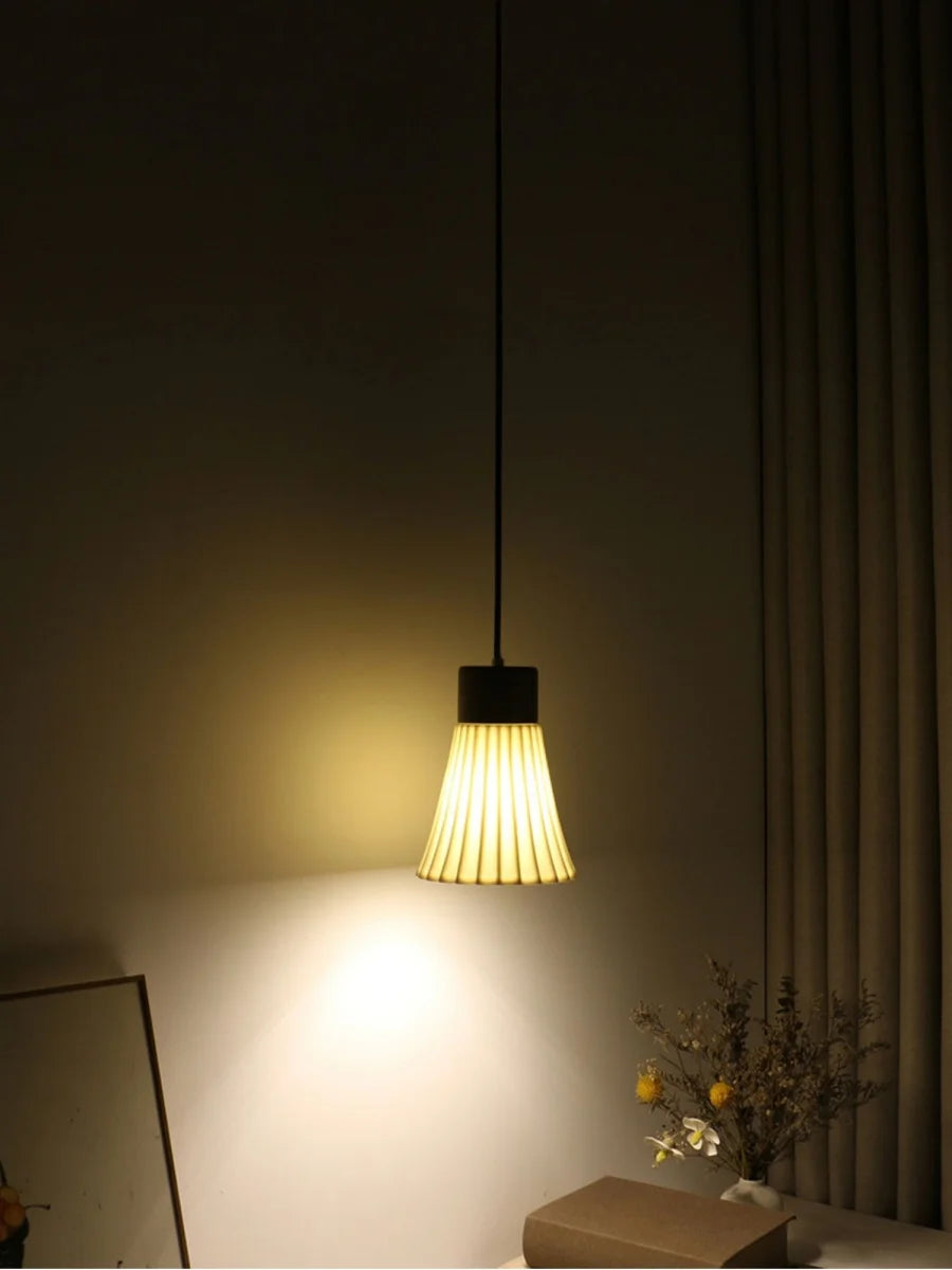 LumoCeram LED Hanglamp - hanglampen - zijaanzicht