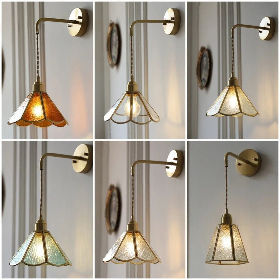 Aurora Copper Wall Light - wandlamp - sfeerbeeld