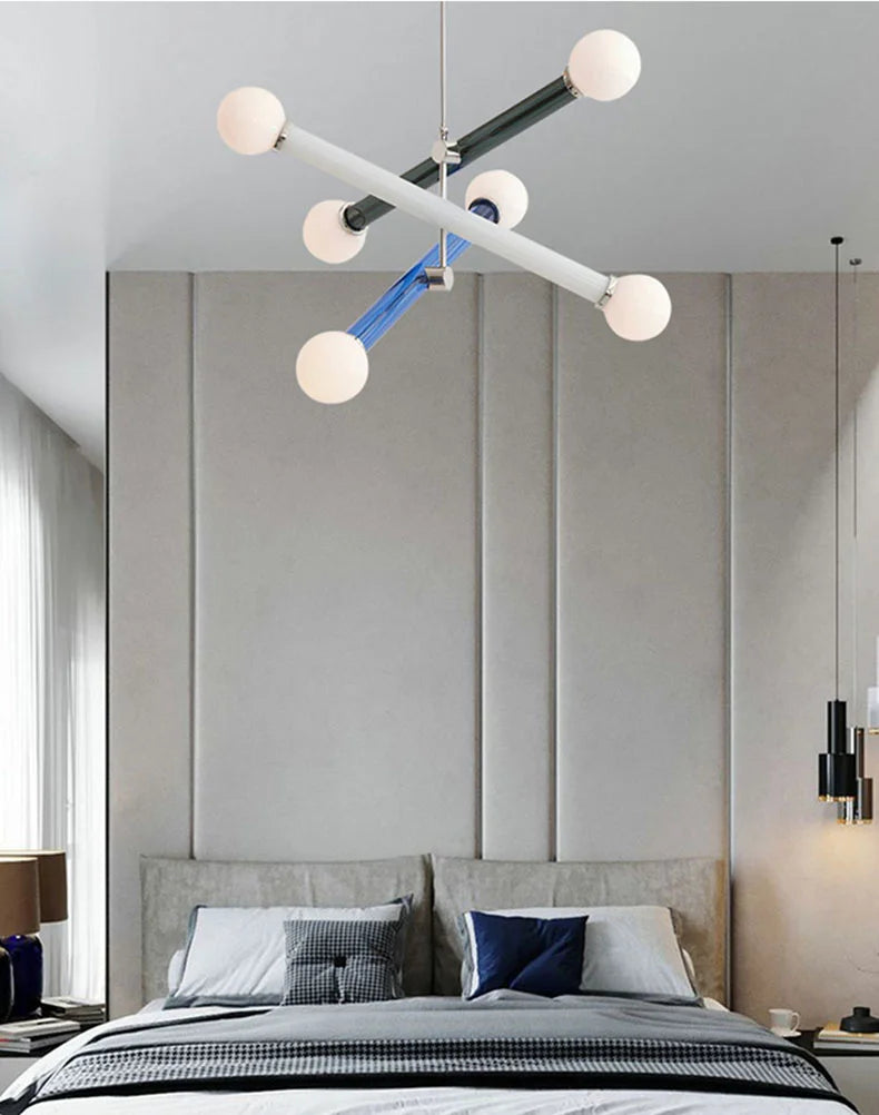 ArtGlow Moderne Kleurrijke Kroonluchter - hanglampen - materiaaldetail