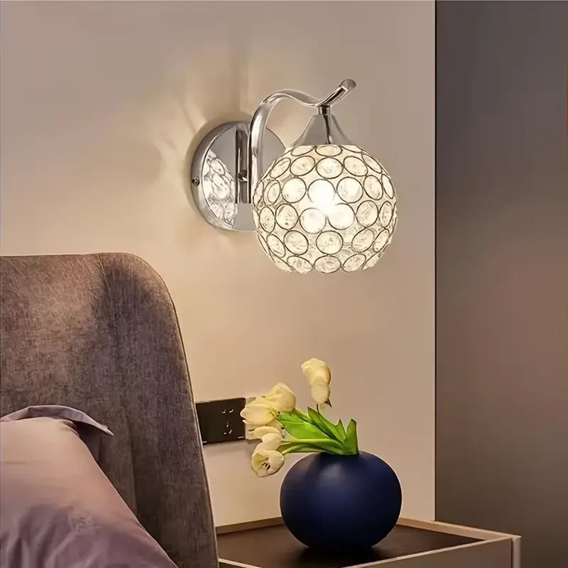AureliaLux – Moderne Kristallen Wandlamp - wandlamp - detail