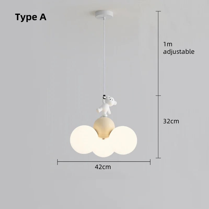 BallooBear Children's Room Ceiling Lamp