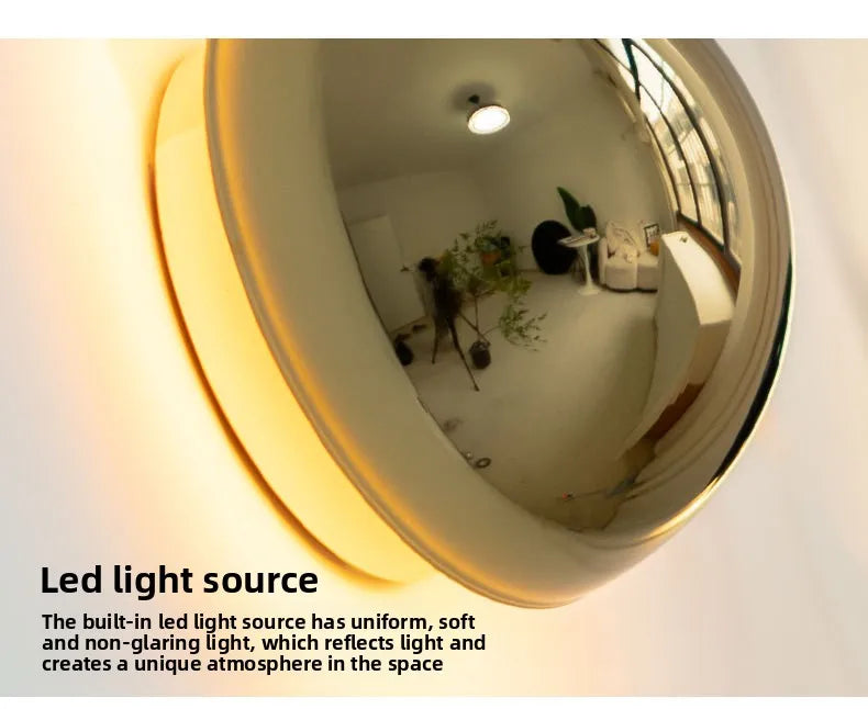 ChromeMush Bauhaus Designer Wandlamp - wandlamp - in de kamer