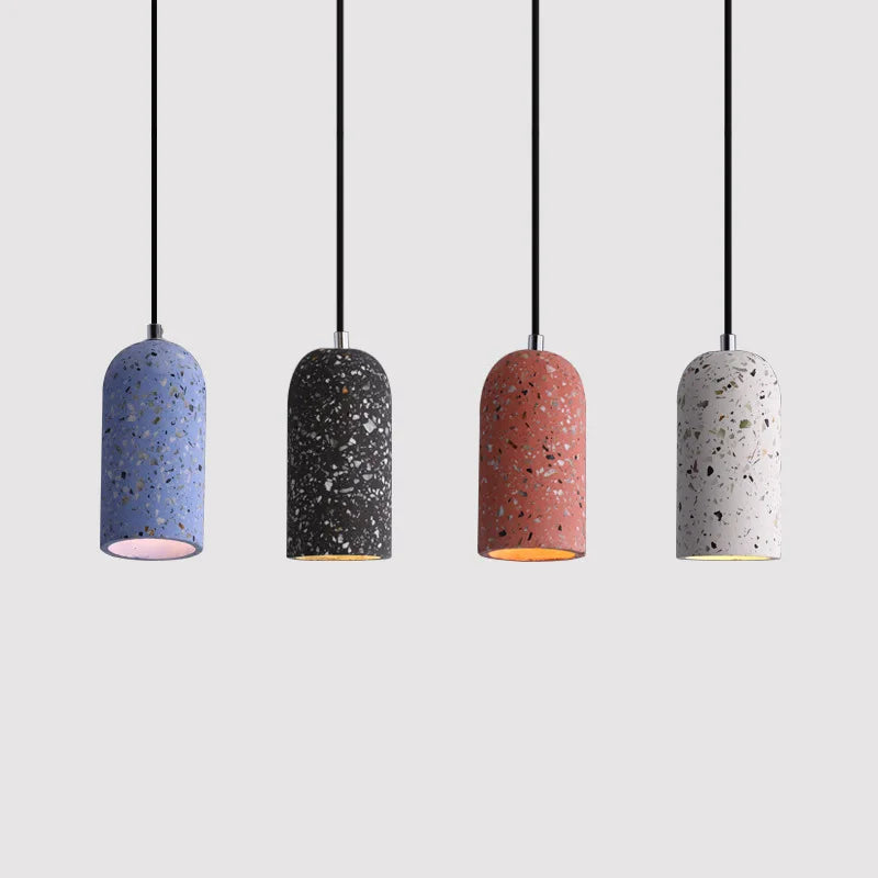 CementoLux – Handgemaakte Cement Hanglamp met LED - hanglampen