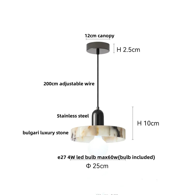 LumoTravert LED Hanglamp - hanglampen - afmetingen