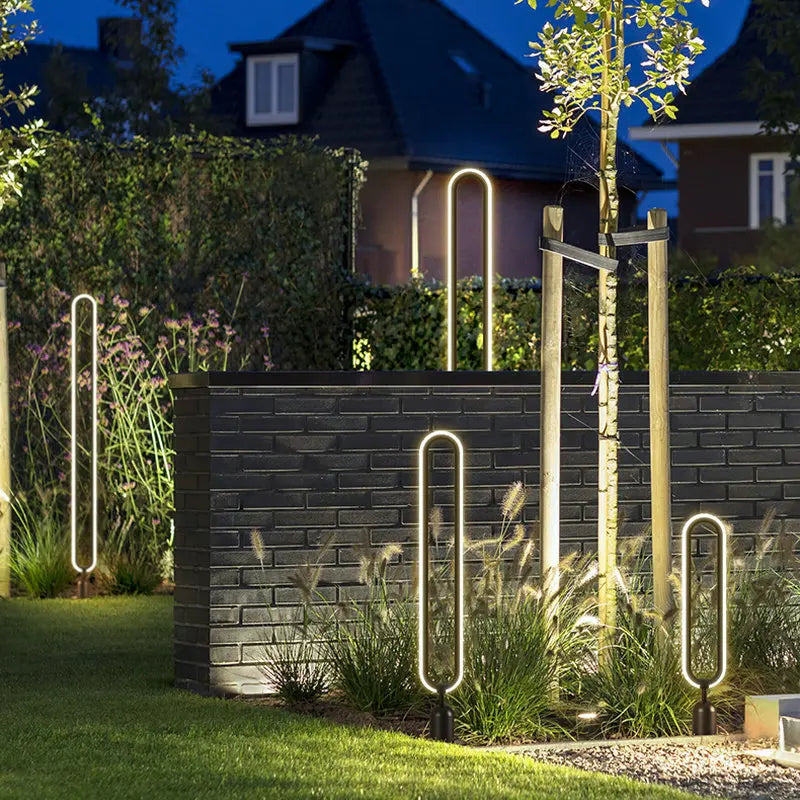 LumiPath Rondo – Waterdichte LED Tuinlamp | Minimalistisch Buitenlicht voor Pad, Villa & Landschap - buitenverlichting - zija