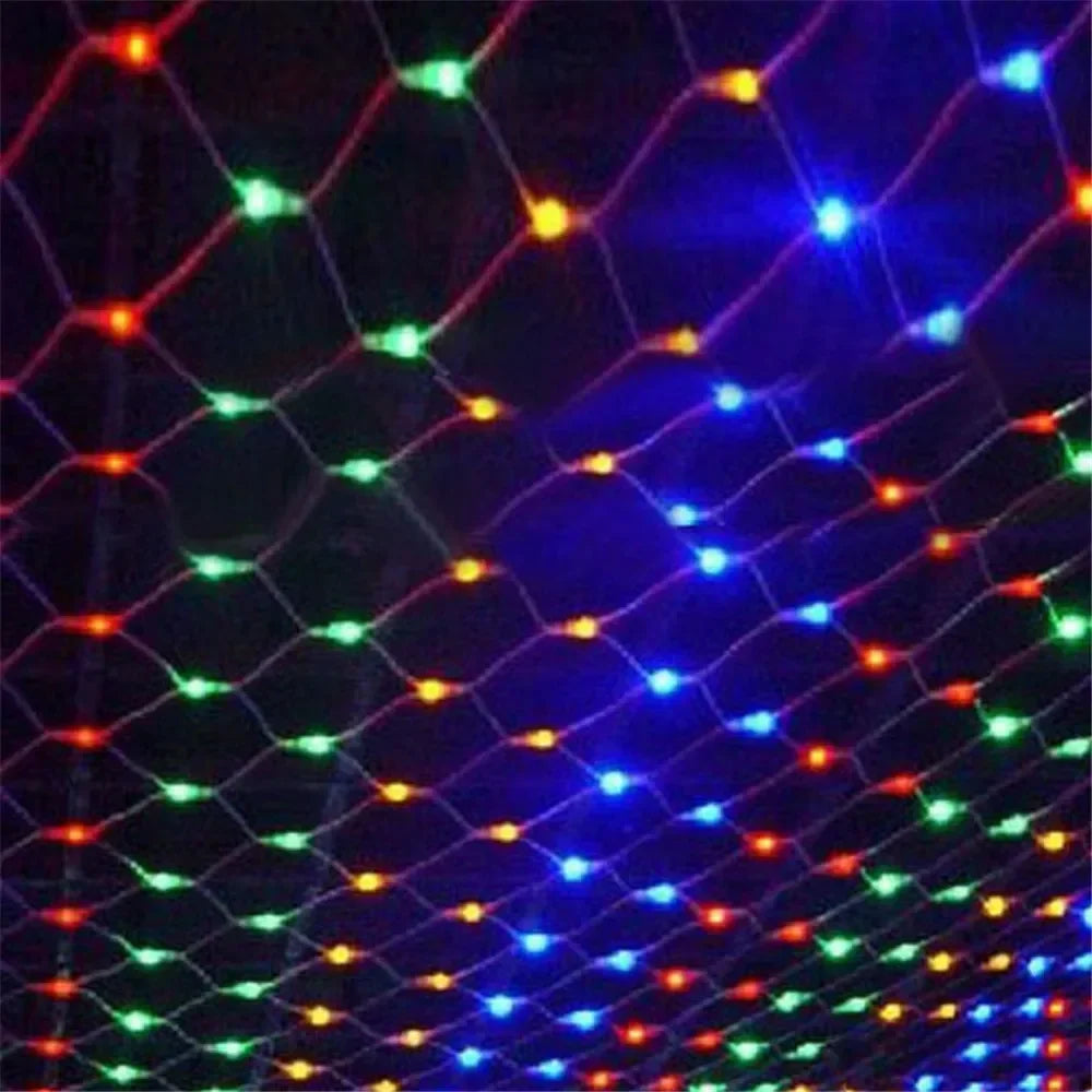 LumiGrid Net LED String Lights - buitenverlichting - zijaanzicht