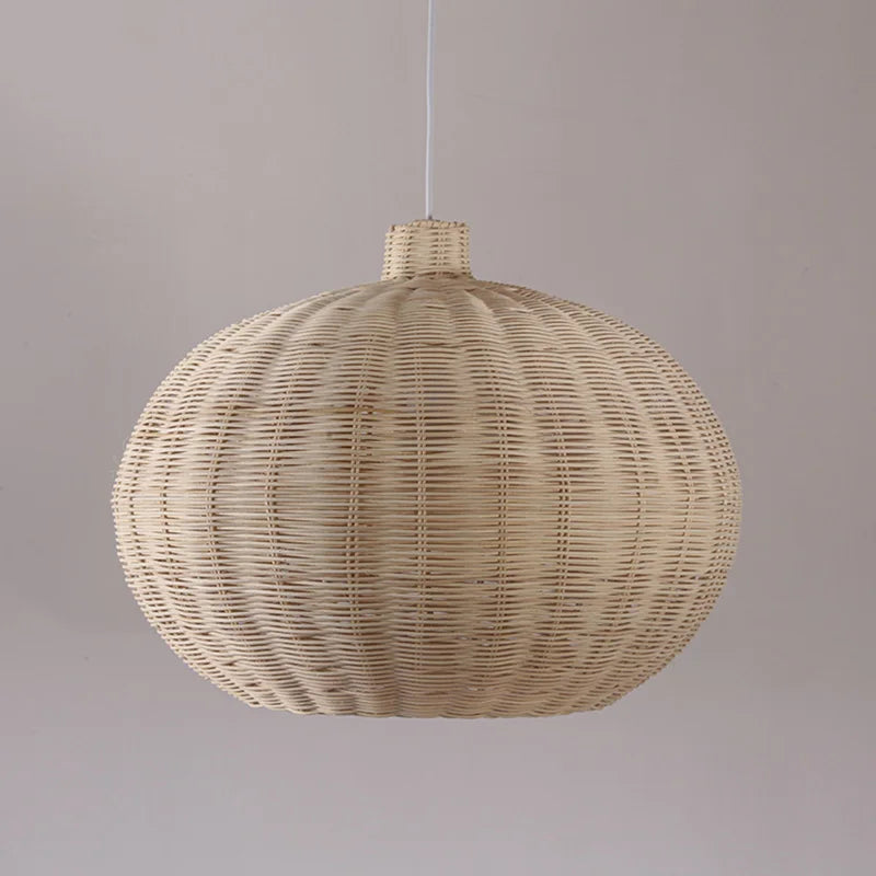 Bohemian Wicker Pendant Light - hanglampen - gemonteerd