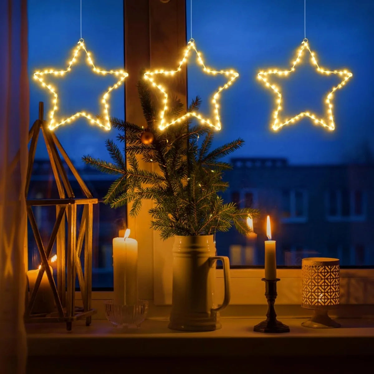 StellaLume Christmas Star Window Lighting