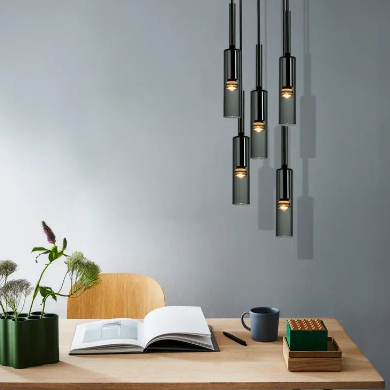 Lunavera Modern Glass Pendant Lamp