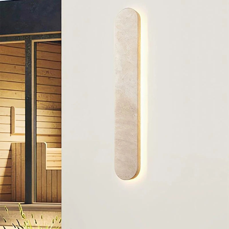 LUMORA STONE Natural Stone Wall Lamp