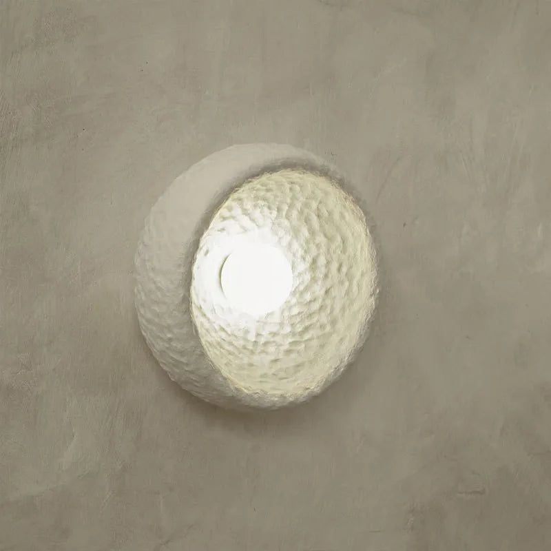 SabiGlow Retro Wabi-Sabi LED Wandlamp - wandlamp - zijaanzicht